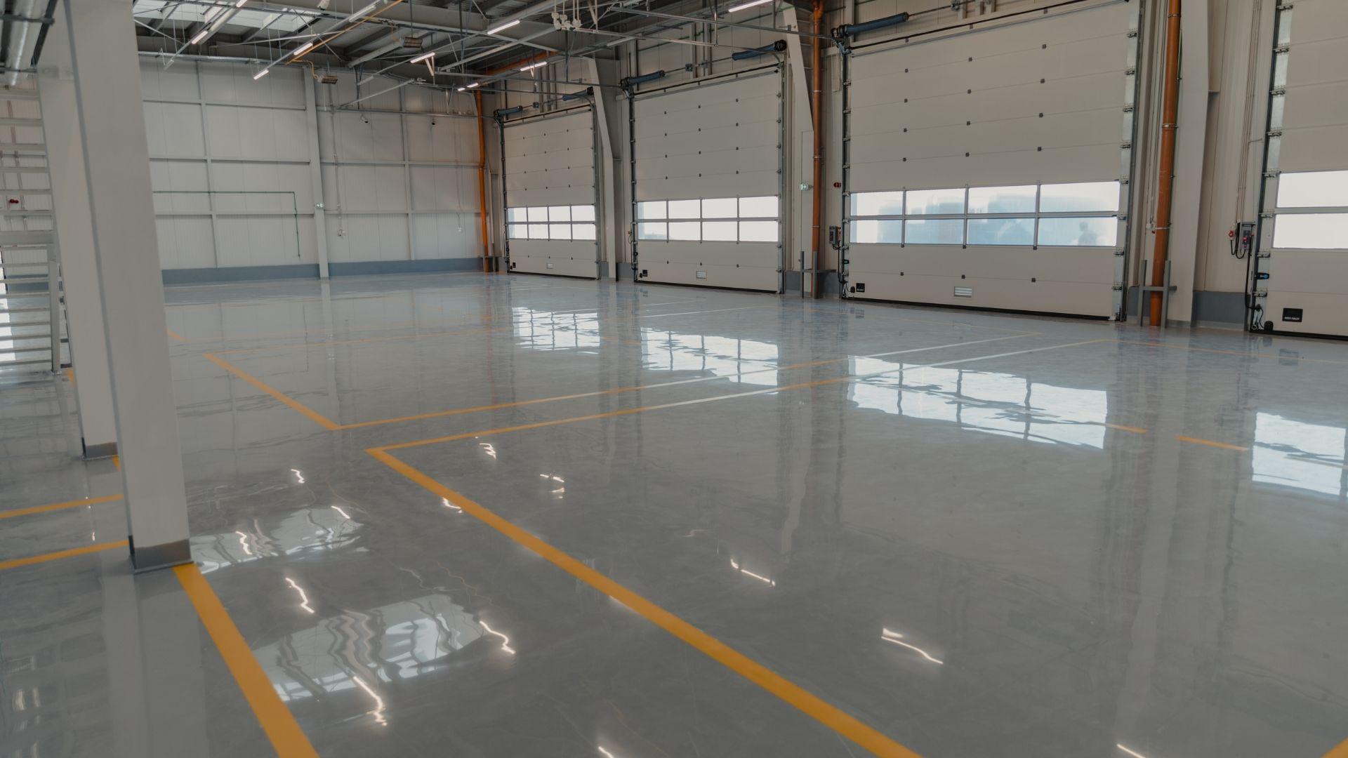 Hotel polished floor, DIFC Dubai